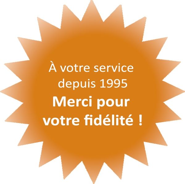 Etoile remerciement fidélité